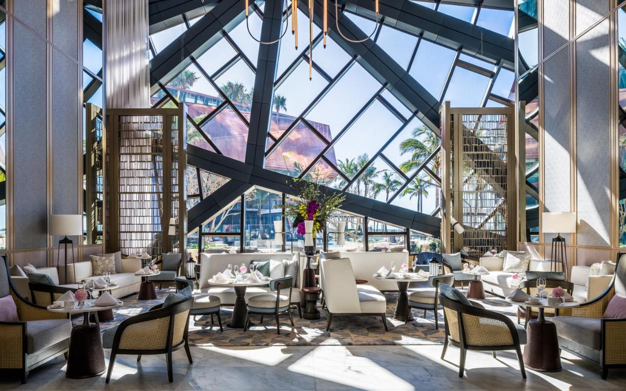 The Langham, Gold Coast And Jewel Residences Eksteriør bilde The lobby