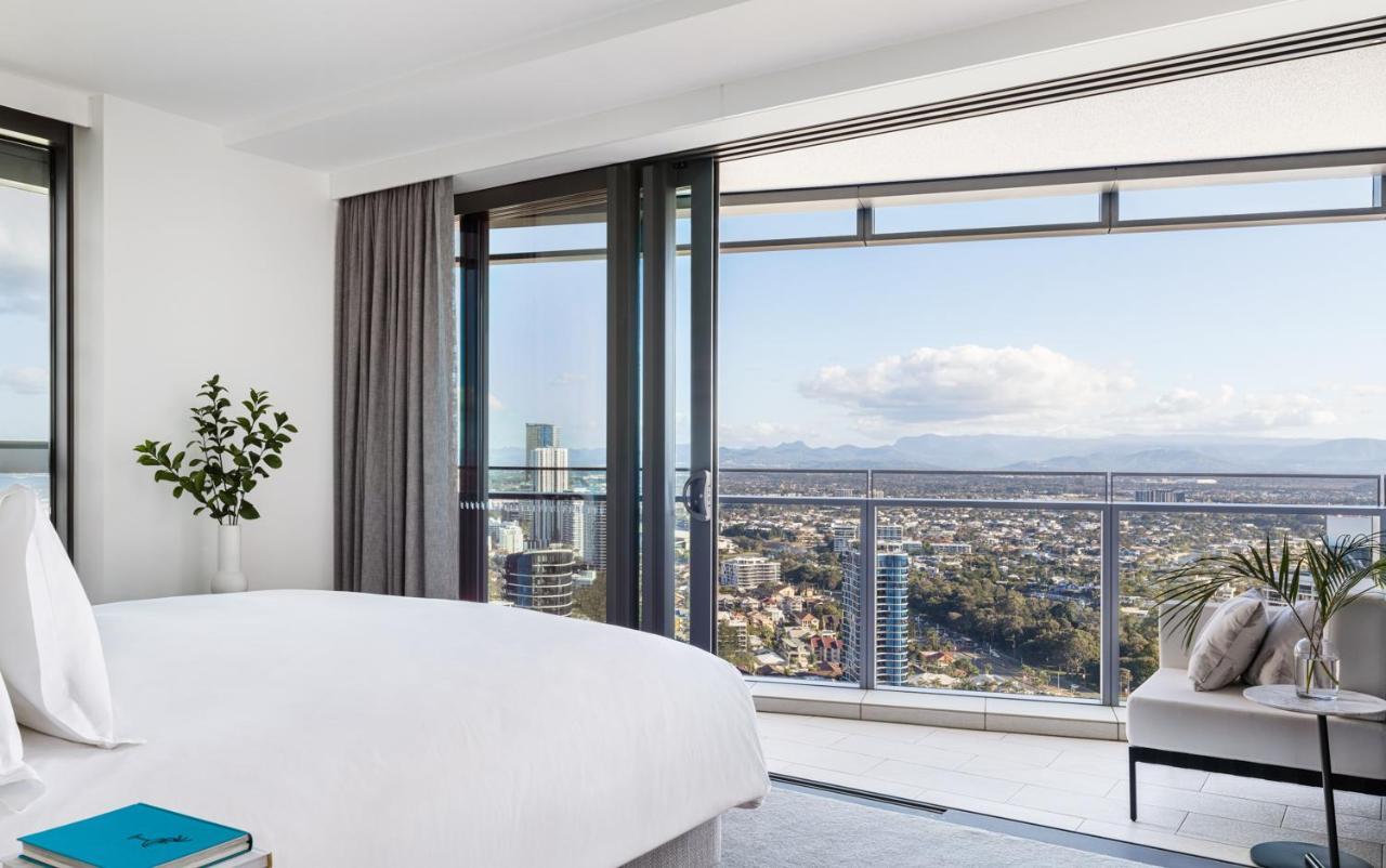 The Langham, Gold Coast And Jewel Residences Eksteriør bilde The view from a bedroom
