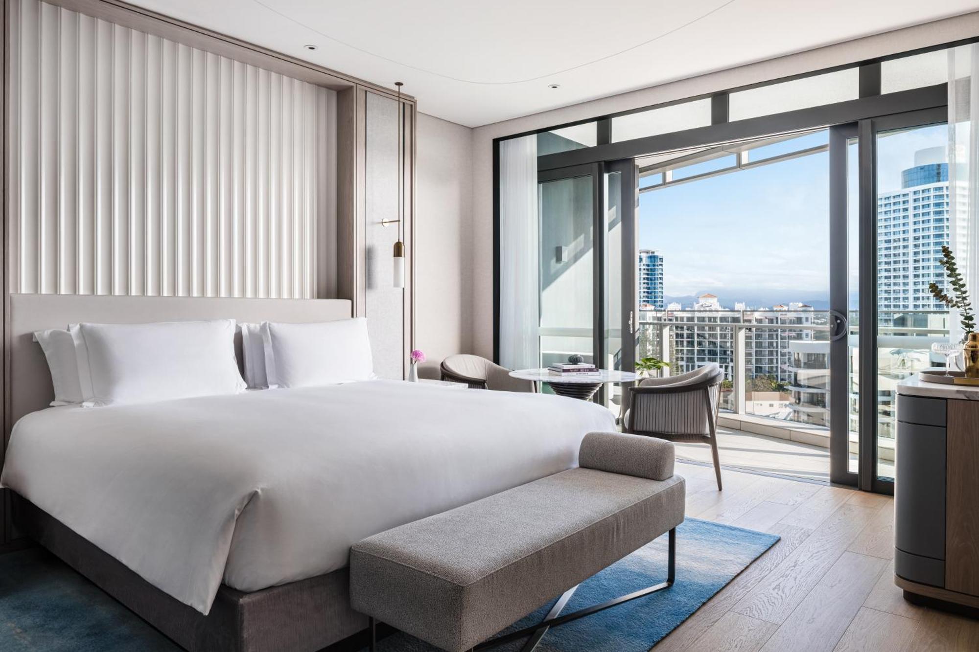 The Langham, Gold Coast And Jewel Residences Eksteriør bilde Deluxe Ocean View Room